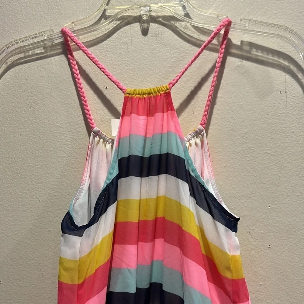 H&M Colorful Striped Kids Dress